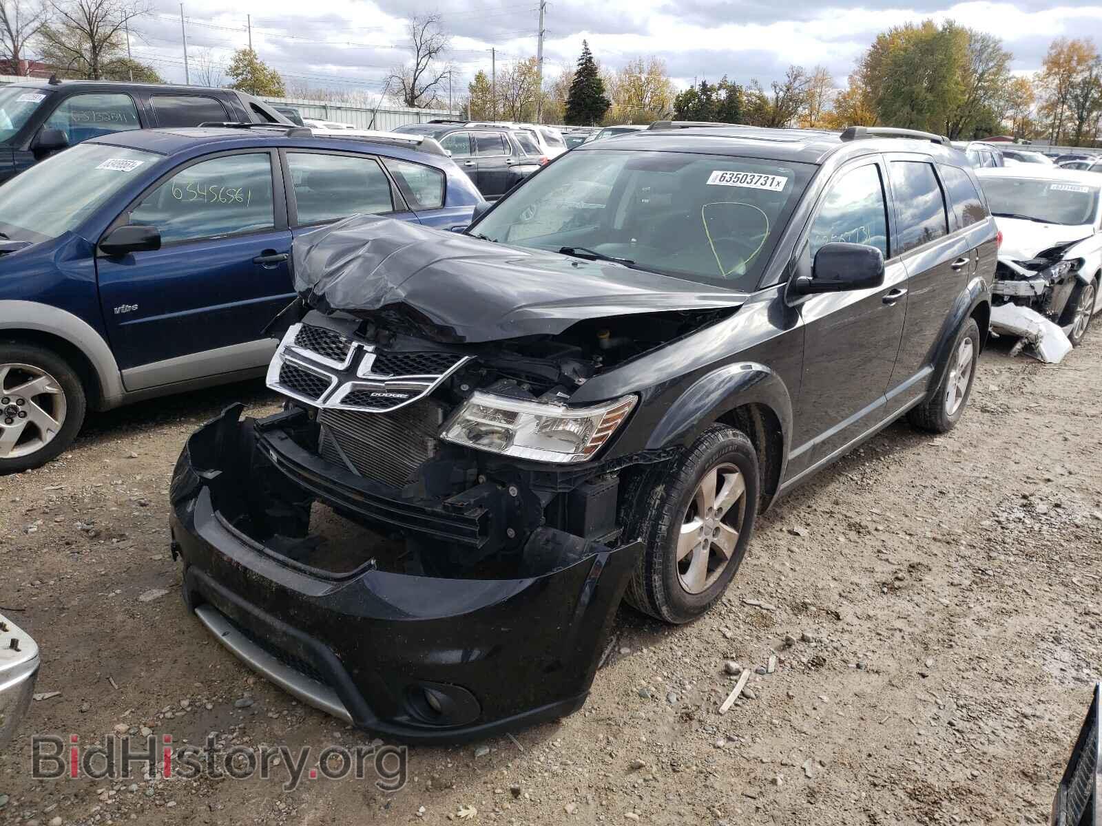 2012 DODGE JOURNEY - VIN: 3C4PDDBG7CT181982 - Фото 2