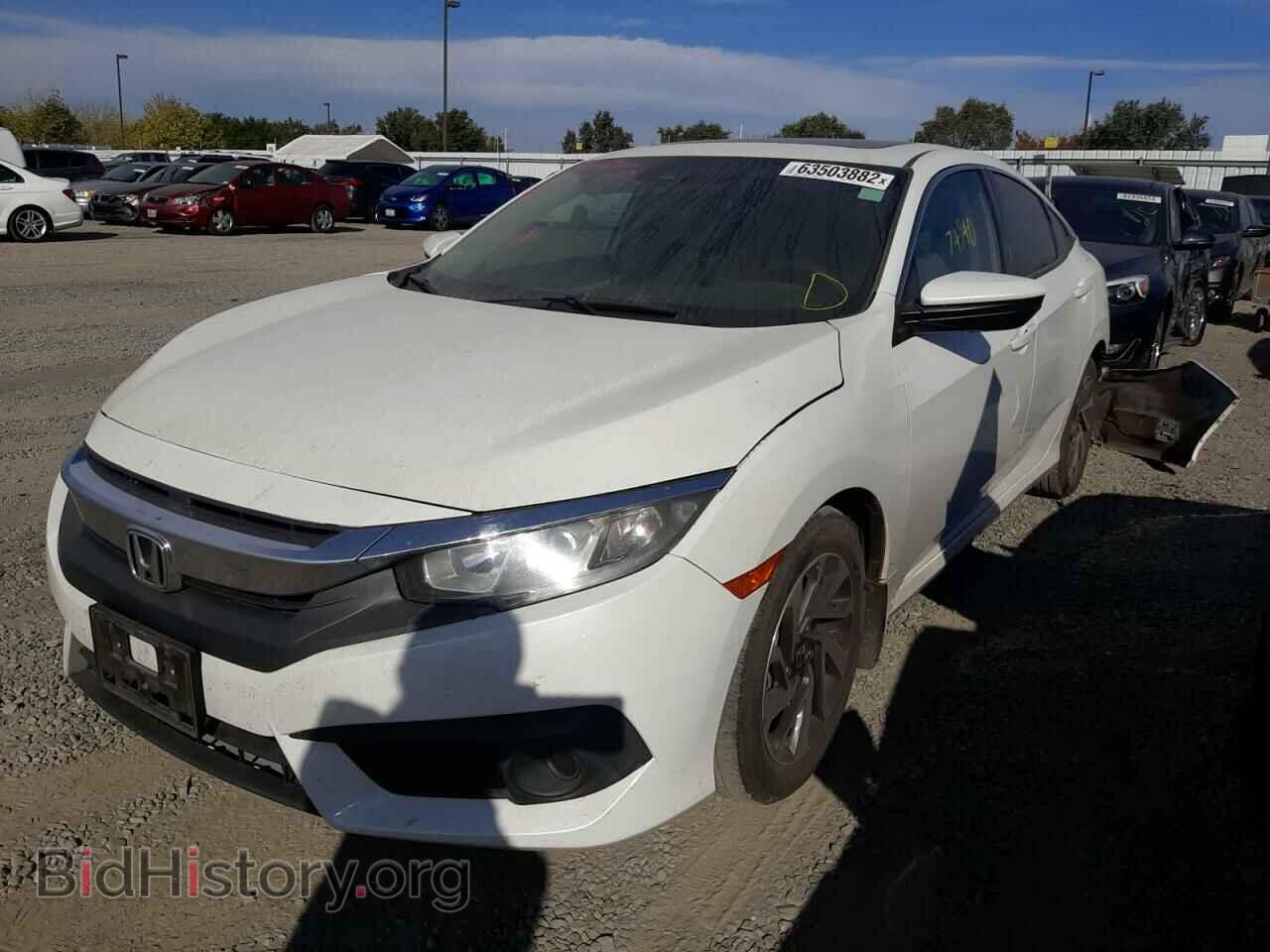 2016 HONDA CIVIC - VIN: 19XFC2F89GE200712 - Фото 2