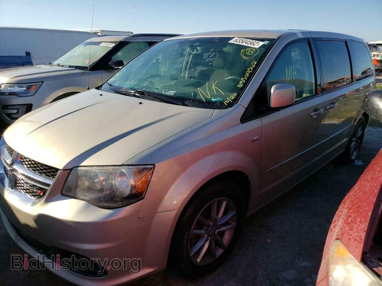 2014 DODGE CARAVAN - VIN: 2C4RDGBGXER279405 - Фото 2