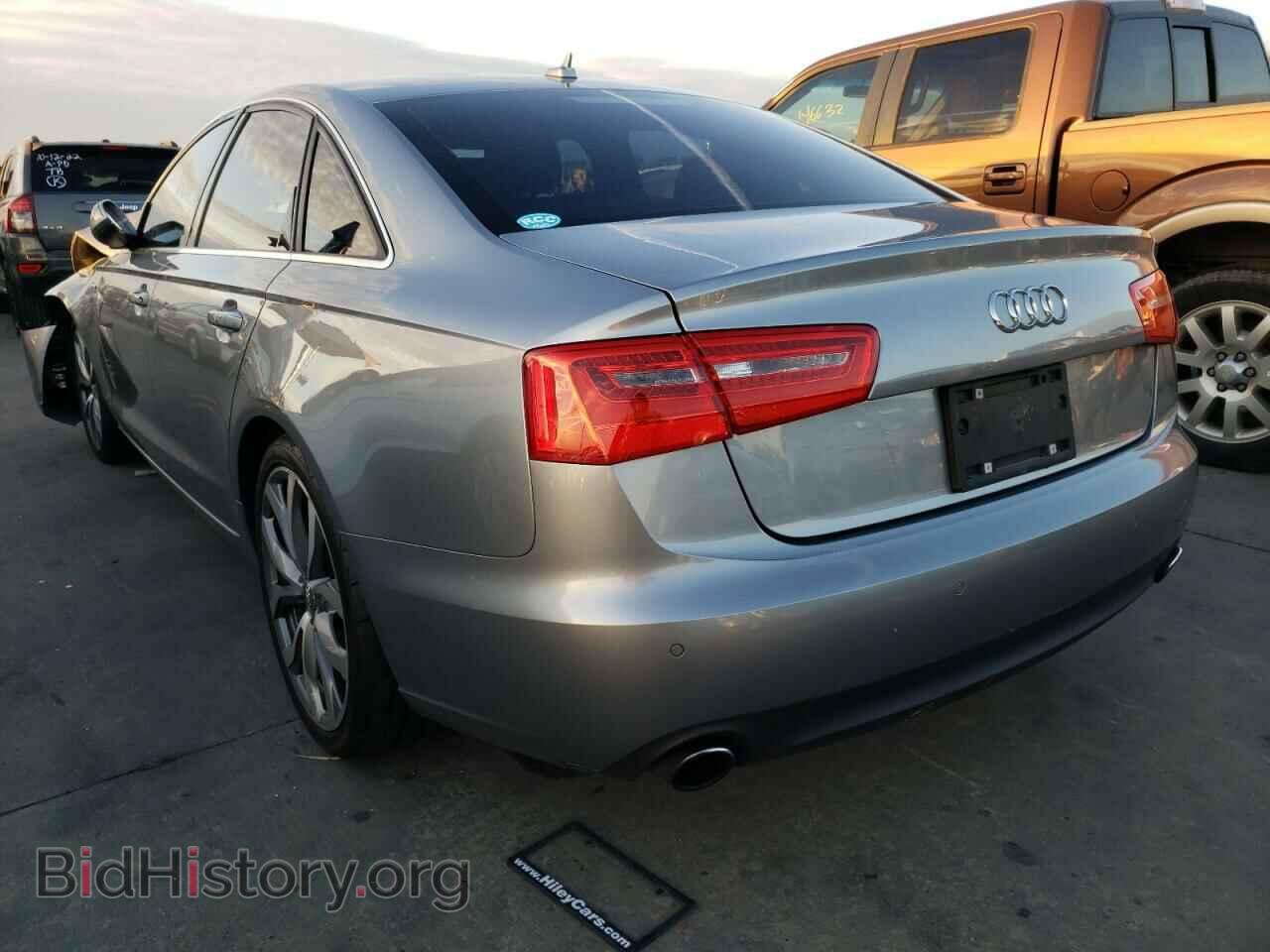 2013 AUDI A6 - VIN: WAUGGAFC0DN116385 - Фото 3