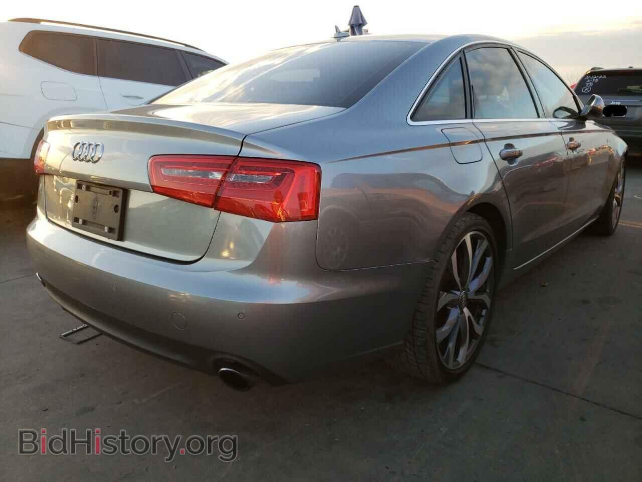 2013 AUDI A6 - VIN: WAUGGAFC0DN116385 - Фото 4
