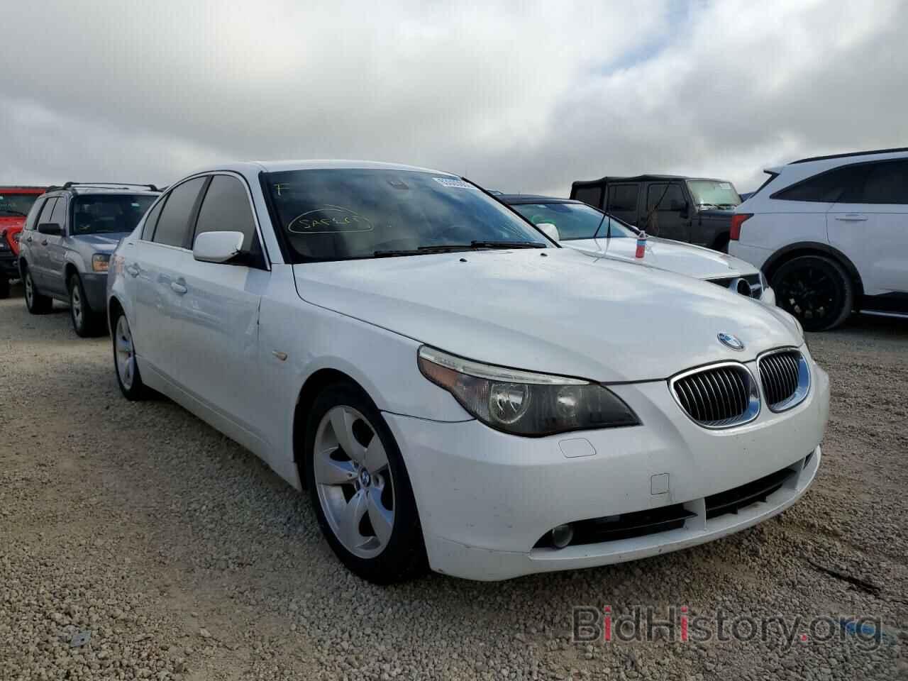 Photo WBANE53517CW62784 - BMW 5 SERIES 2007