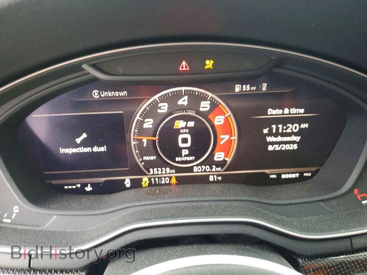 2019 AUDI S5/RS5 - VIN: WAUB4CF54KA079734 - Photo 9