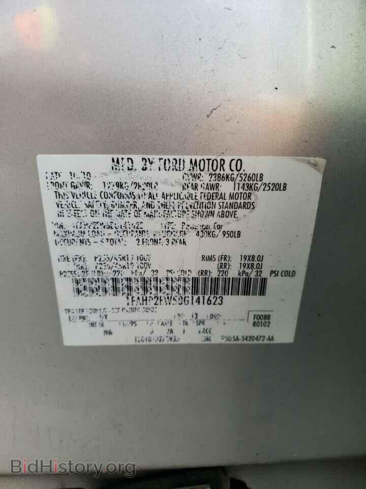 2011 FORD TAURUS - VIN: 1FAHP2EW5BG141623 - Photo 10