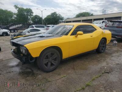 2019 Dodge CHALLENGER SXT, yellow — VIN 2C3CDZAG1KH529042, Copart