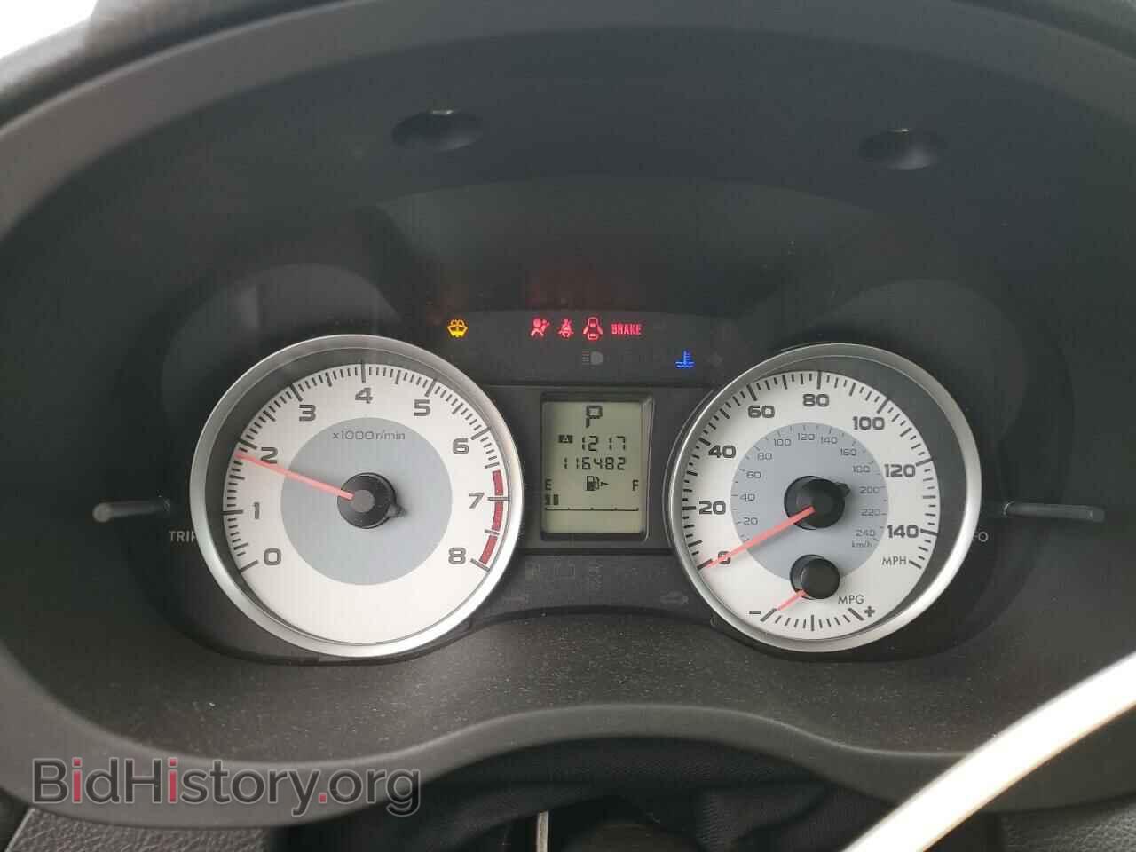 2012 SUBARU IMPREZA - VIN: JF1GJAB65CH012076 - Фото 9