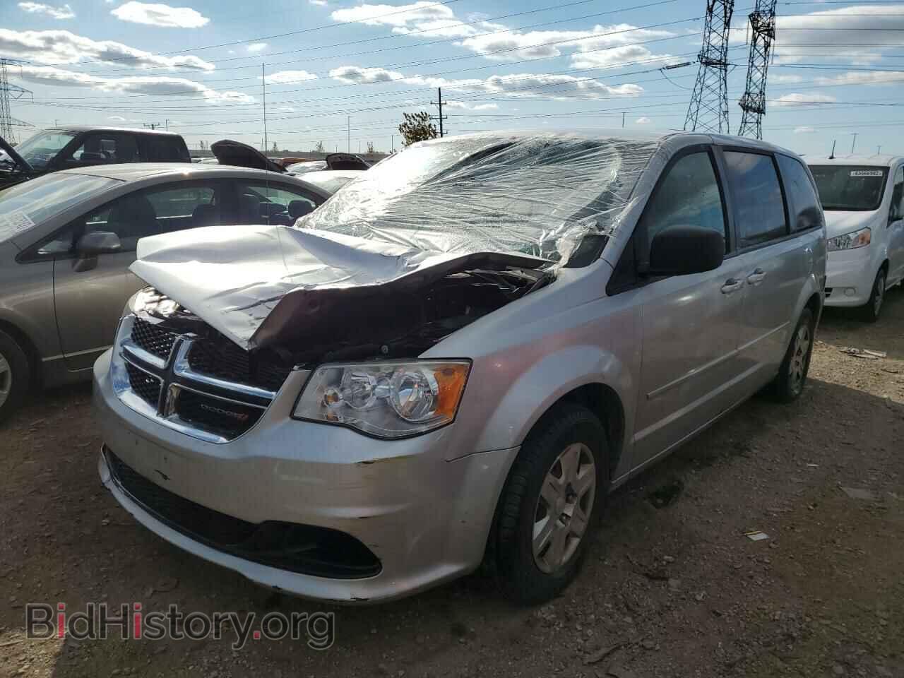 2012 DODGE CARAVAN - VIN: 2C4RDGBG9CR317705 - Фото 2