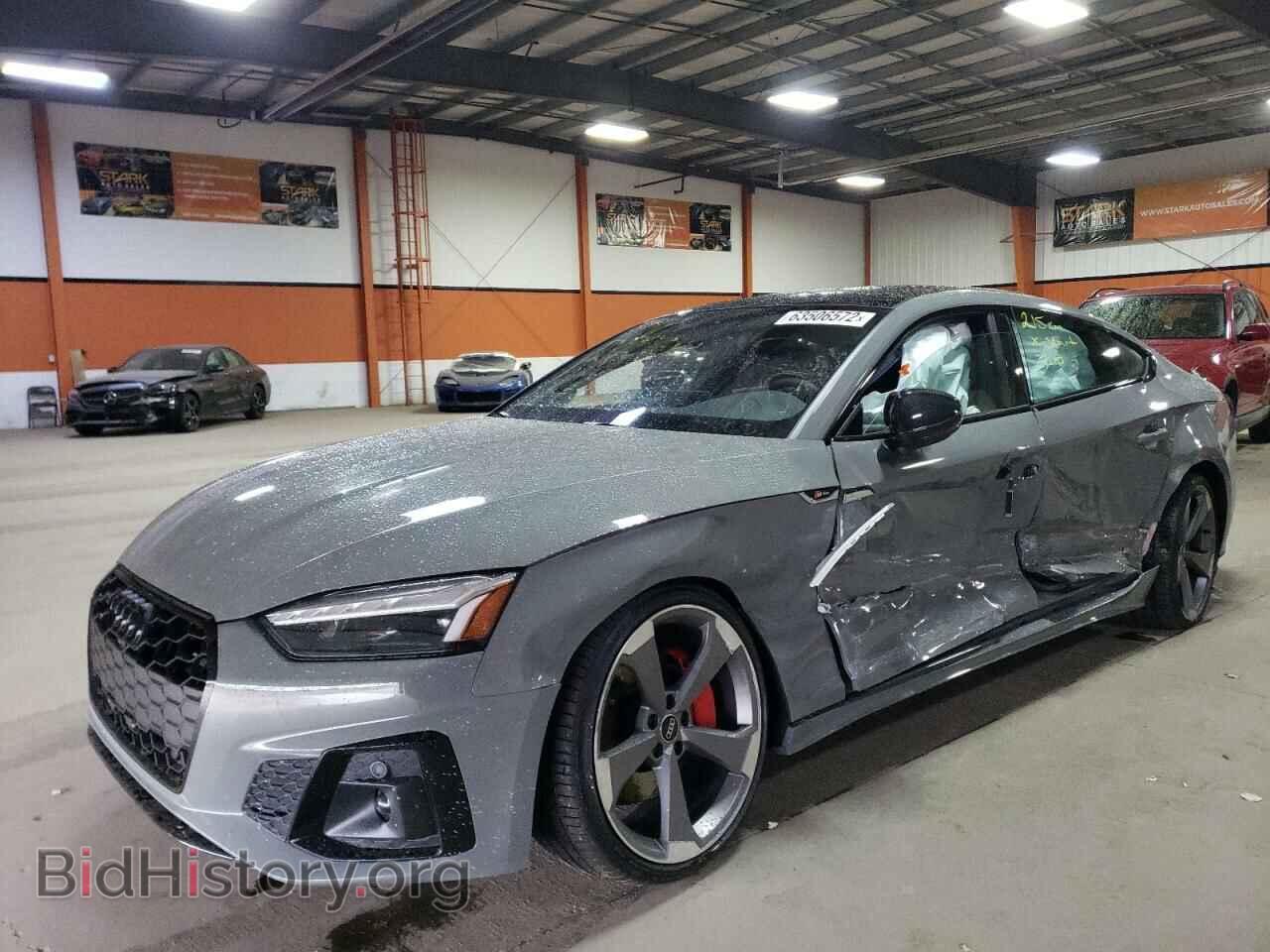 2022 AUDI A5 - VIN: WAUFACF55NA040200 - Фото 2
