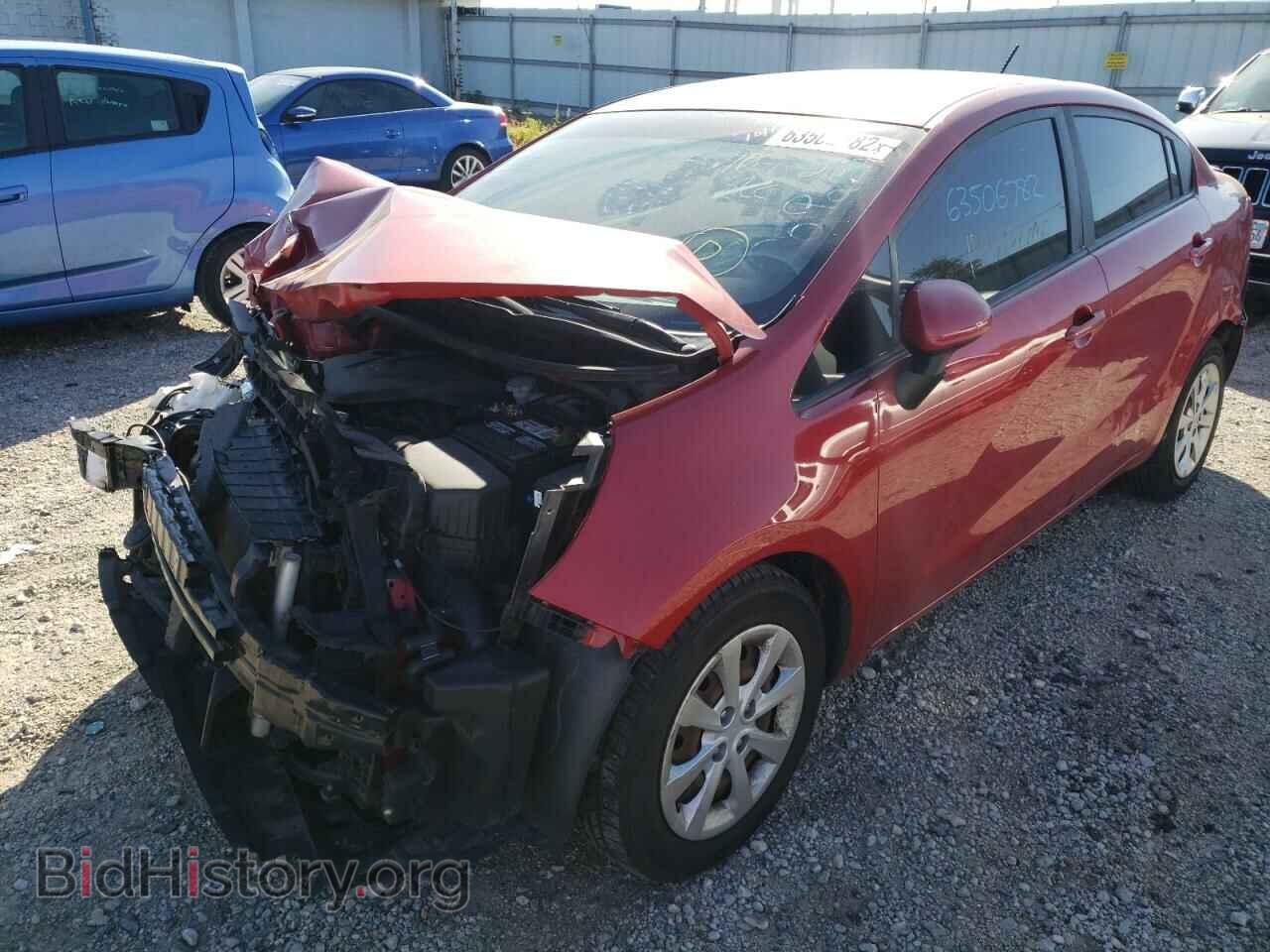 2013 KIA RIO - VIN: KNADM4A33D6303845 - Фото 2