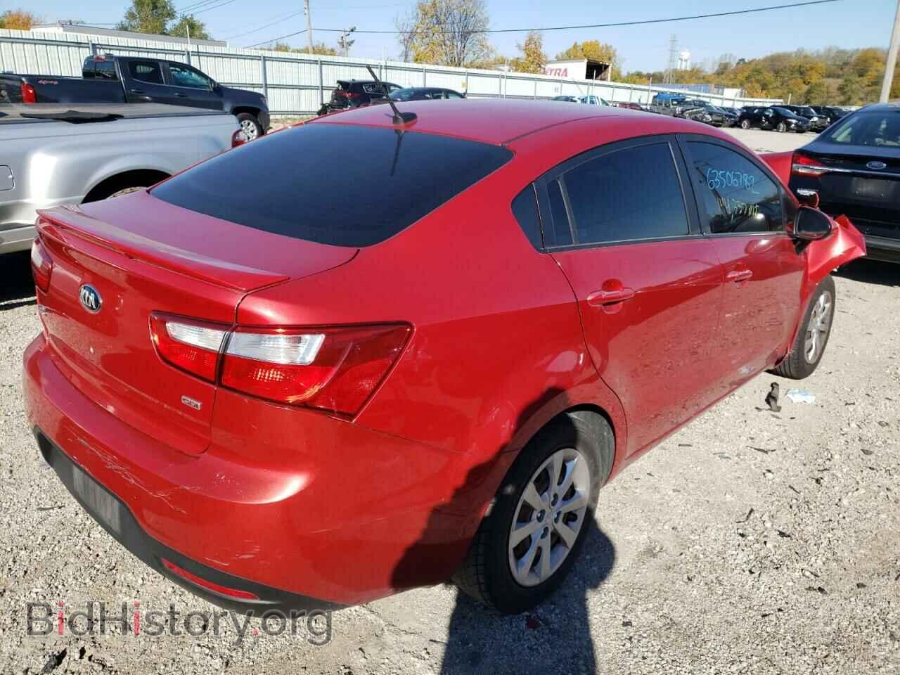 2013 KIA RIO - VIN: KNADM4A33D6303845 - Фото 4