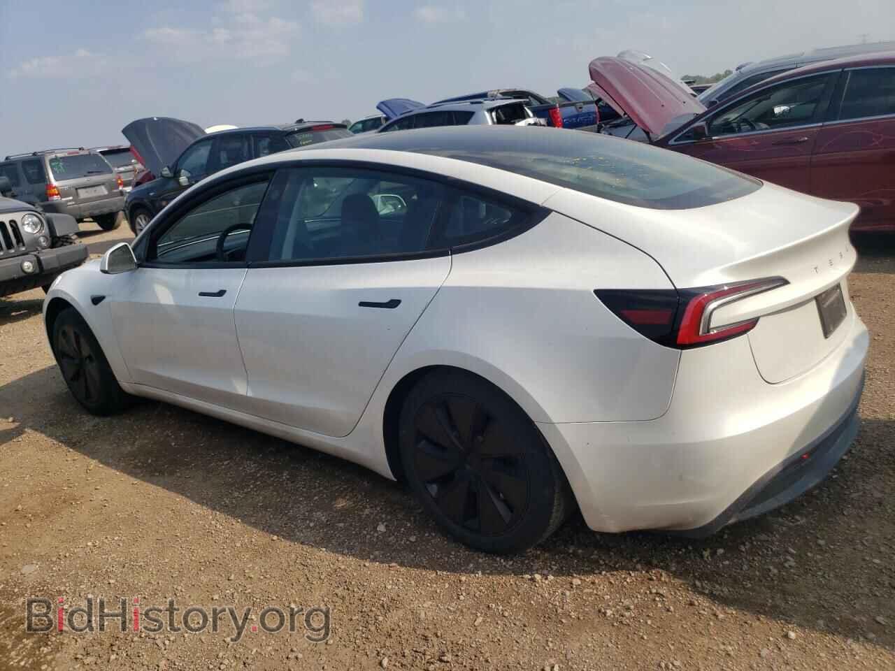 2024 TESLA MODEL 3 - VIN: 5YJ3E1EA3RF732076 - Фото 2