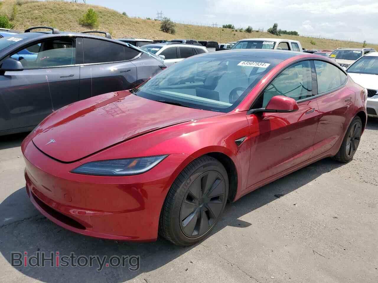 Photo 5YJ3E1EB6RF759863 - TESLA MODEL 3 2024