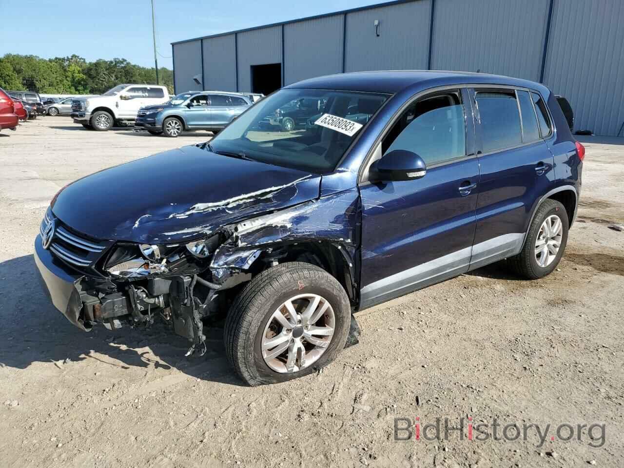 Photo WVGAV7AX3CW545889 - VOLKSWAGEN TIGUAN 2012