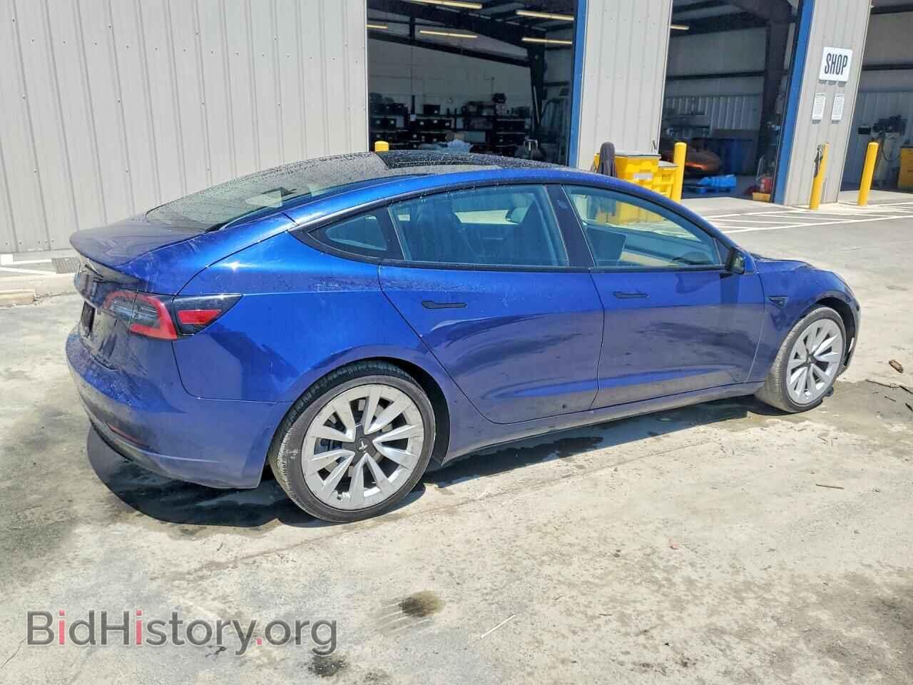 2022 TESLA MODEL 3 - VIN: 5YJ3E1EA6NF369895 - Фото 3