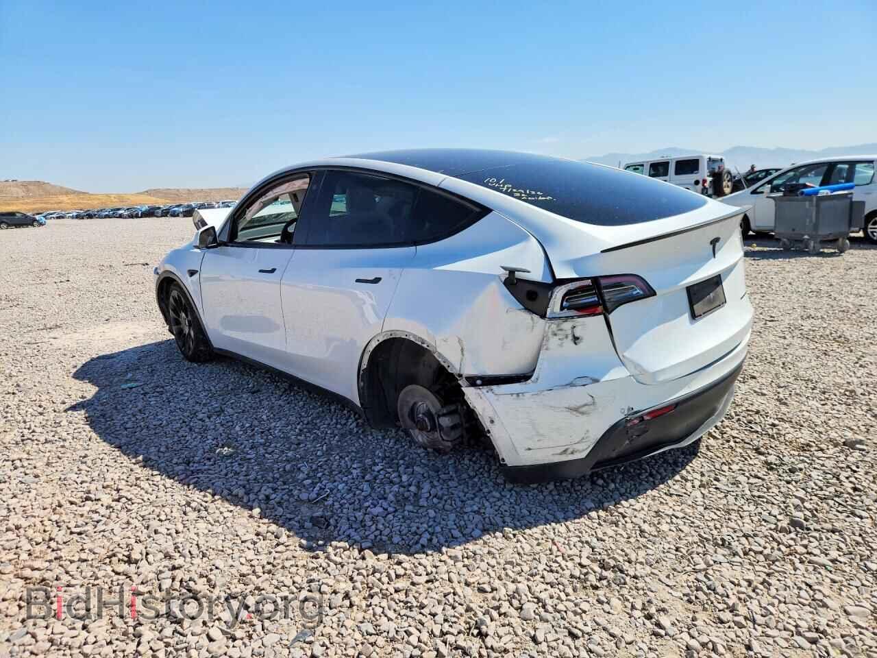 2021 TESLA MODEL Y - VIN: 5YJYGDEE7MF074176 - Фото 2