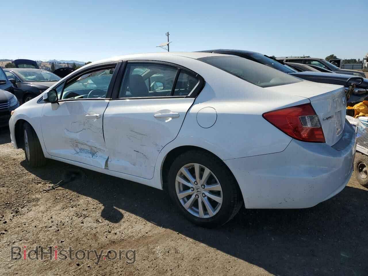 2012 HONDA CIVIC - VIN: 19XFB2F83CE372327 - Фото 2