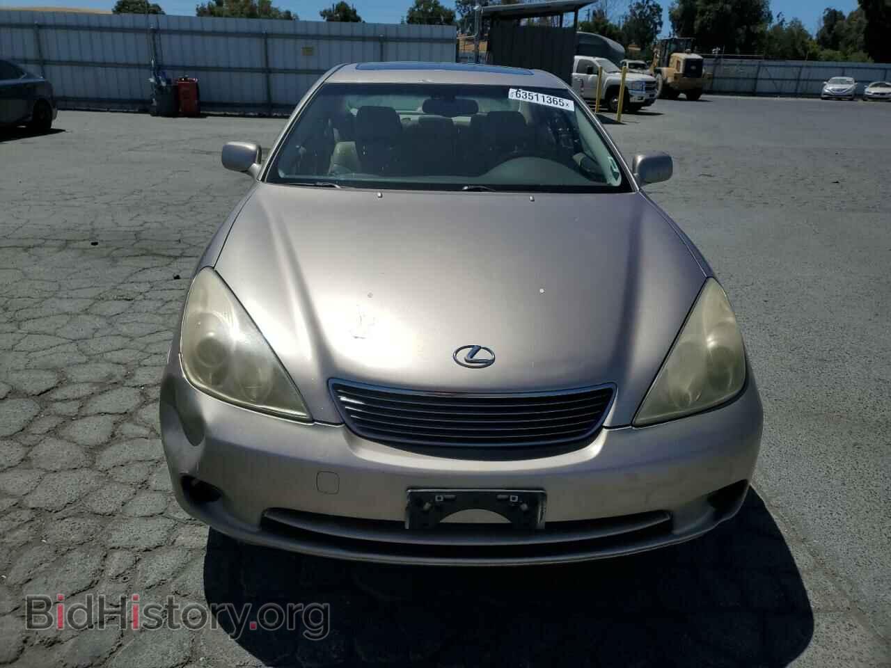 2005 LEXUS ES330 - VIN: JTHBA30G355131730 - Фото 5