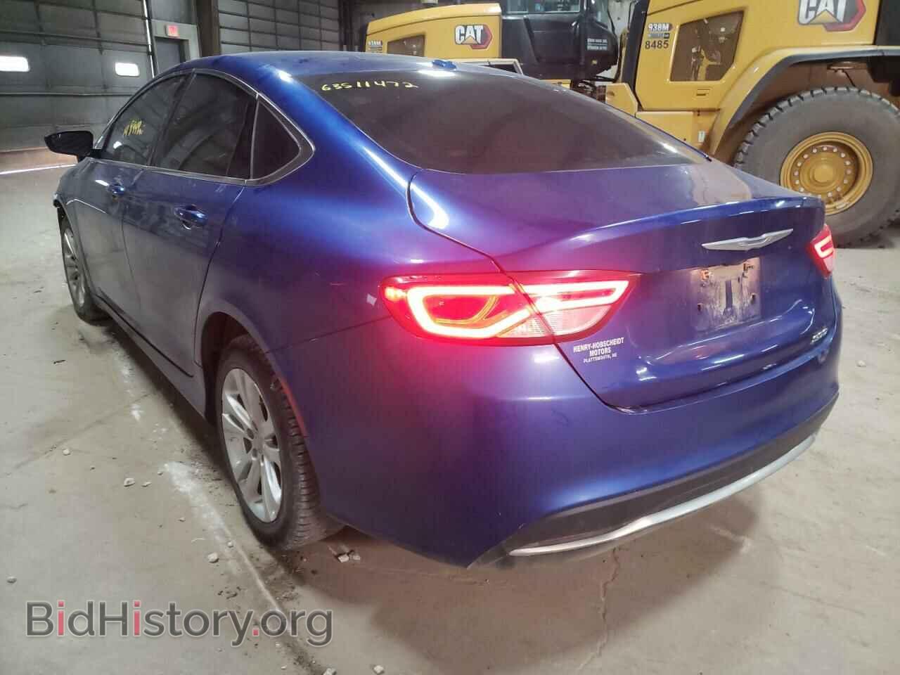2015 CHRYSLER 200 - VIN: 1C3CCCAB8FN637434 - Фото 3