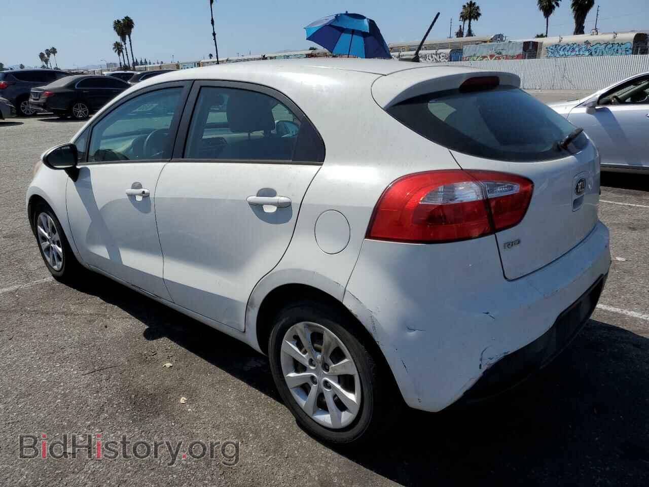 2013 KIA RIO - VIN: KNADM5A35D6307045 - Фото 2