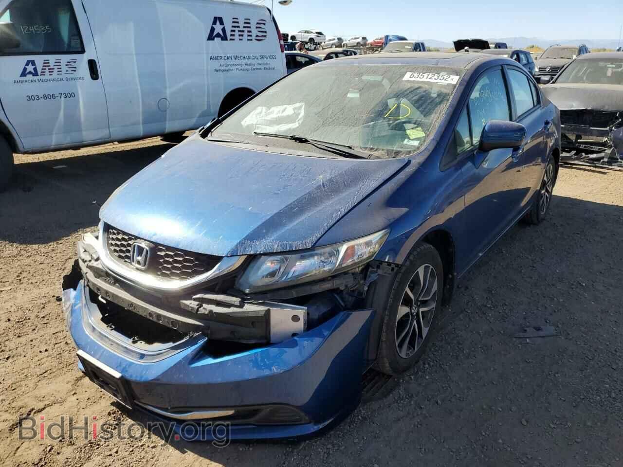 2014 HONDA CIVIC - VIN: 2HGFB2F82EH539172 - Фото 2