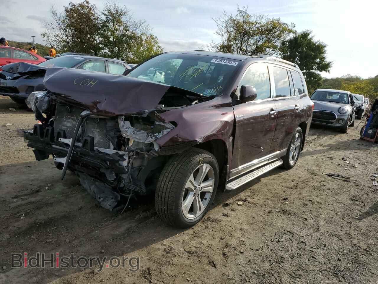 2012 TOYOTA HIGHLANDER - VIN: 5TDDK3EHXCS141722 - Фото 2