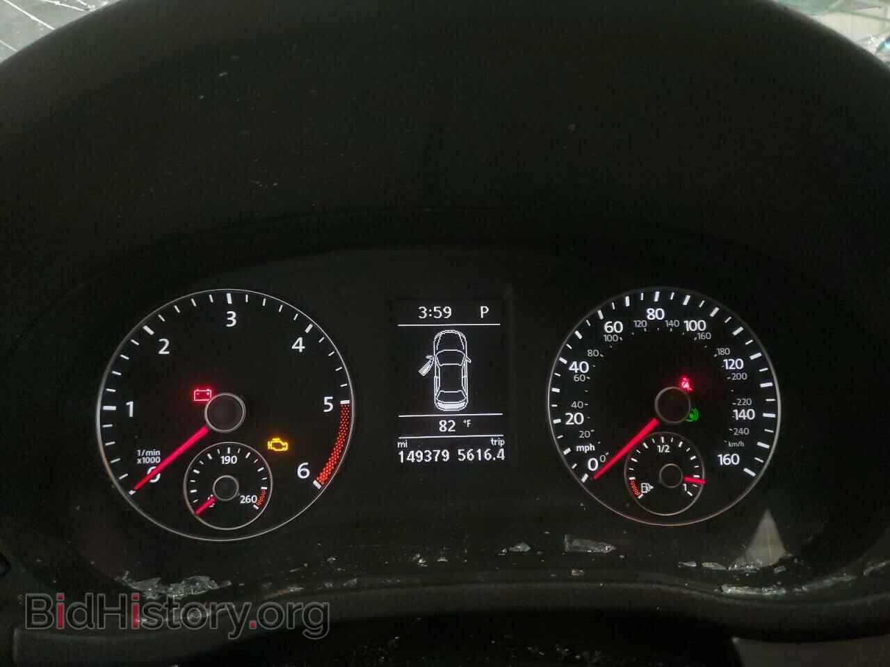 2014 VOLKSWAGEN PASSAT - VIN: 1VWBN7A36EC081102 - Фото 9