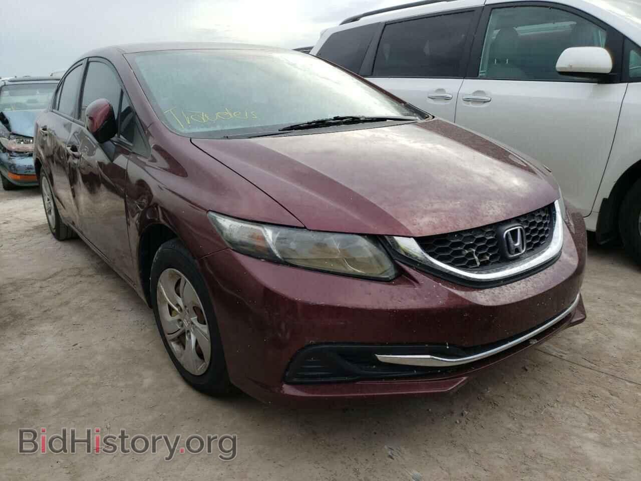 Photo 19XFB2F54DE051744 - HONDA CIVIC 2013