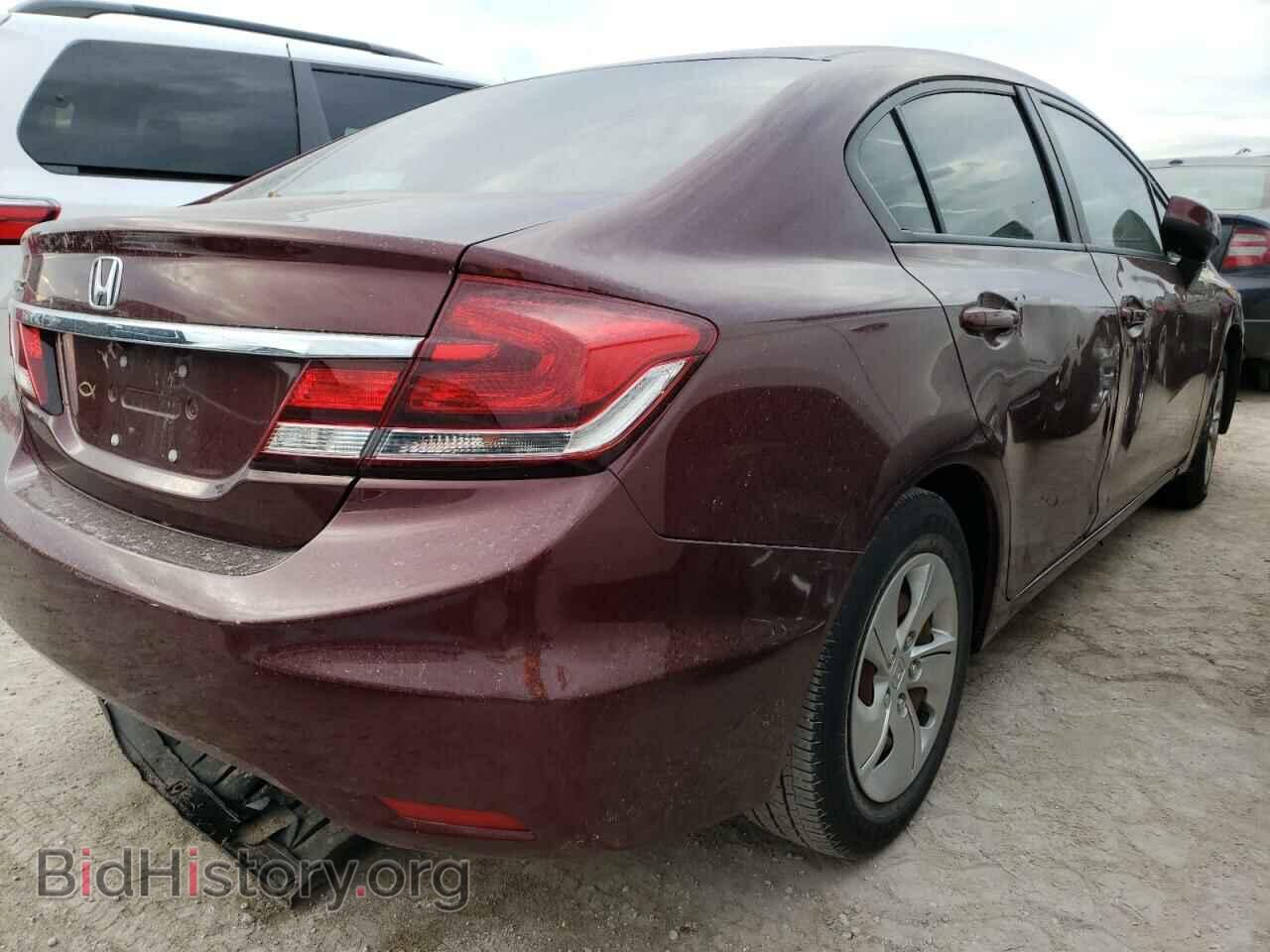 2013 HONDA CIVIC - VIN: 19XFB2F54DE051744 - Фото 4