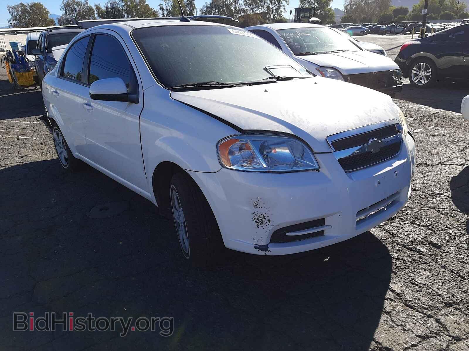 Фотография KL1TD5DE6AB119463 - CHEVROLET AVEO 2010