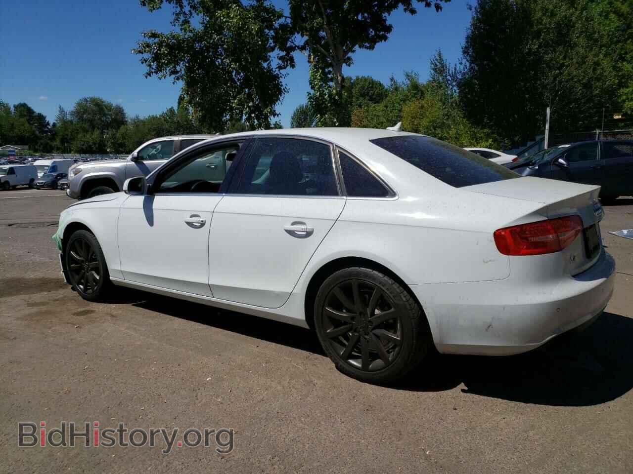 2013 AUDI A4 - VIN: WAUFFAFL0DN039533 - Фото 2