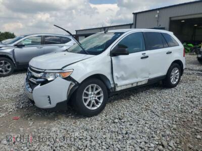 2014 Ford EDGE SE, white — VIN 2FMDK3GC5EBA39763, Copart