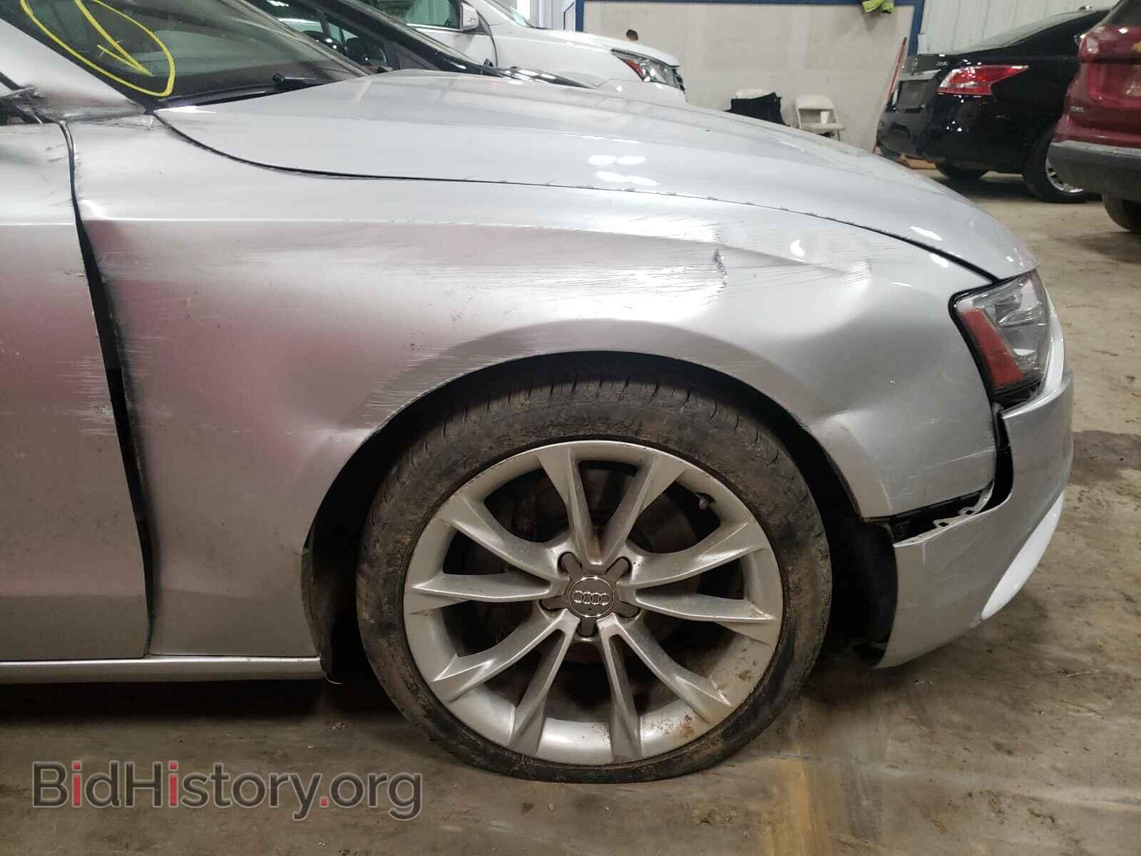 2013 AUDI A5 - VIN: WAUVFAFR2DA036625 - Фото 9
