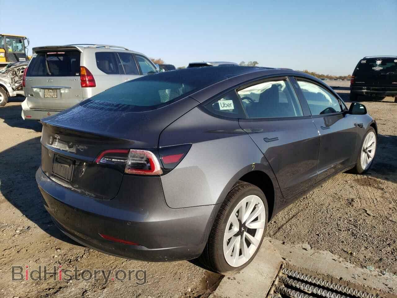 2022 TESLA MODEL 3 - VIN: 5YJ3E1EA7NF186389 - Photo 4