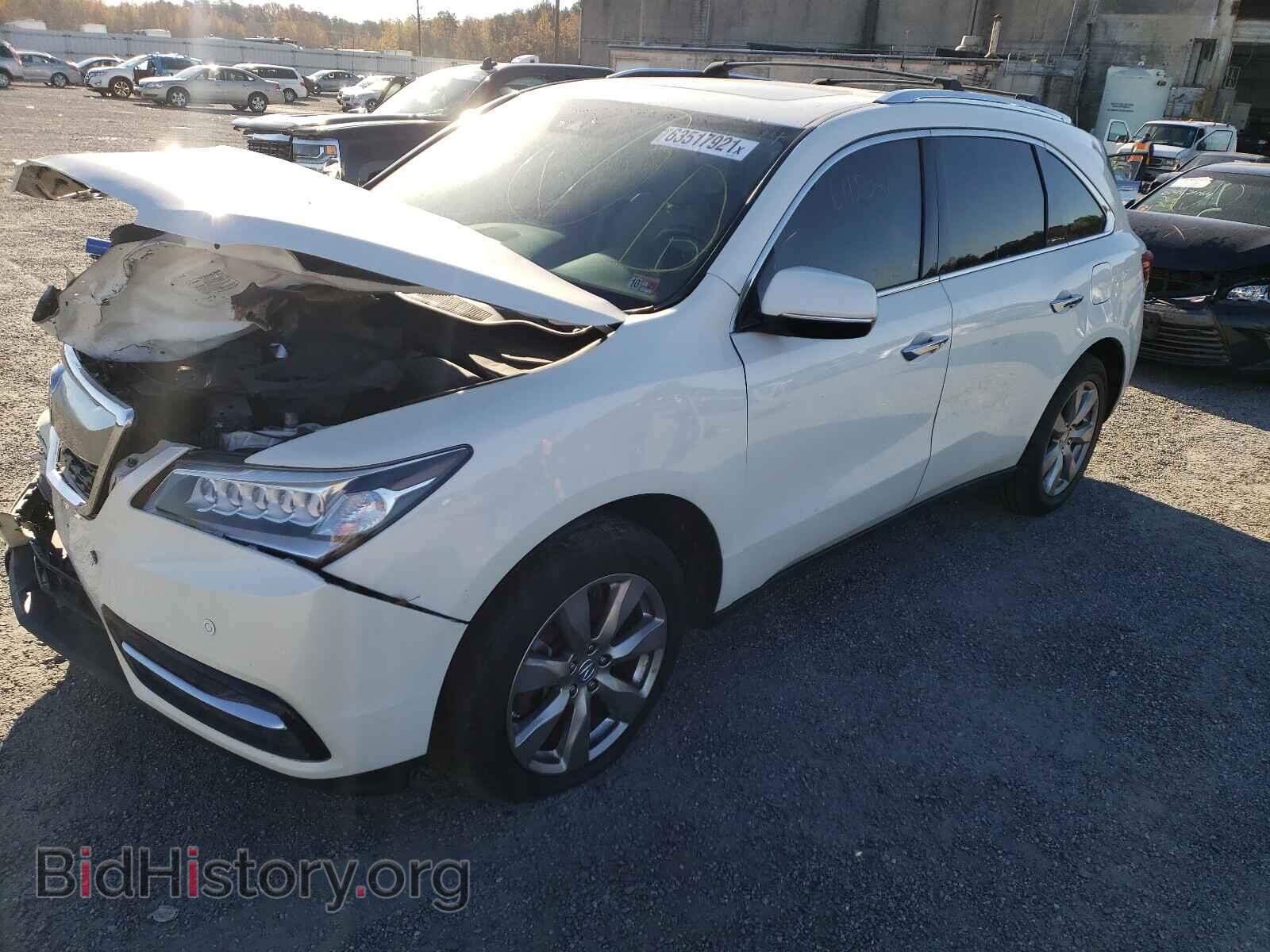 2016 ACURA MDX - VIN: 5FRYD4H97GB028986 - Фото 2