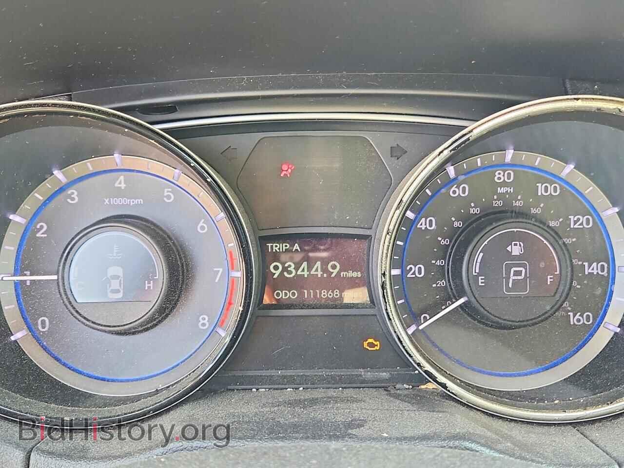 2013 HYUNDAI SONATA - VIN: 5NPEC4AC6DH672778 - Фото 9