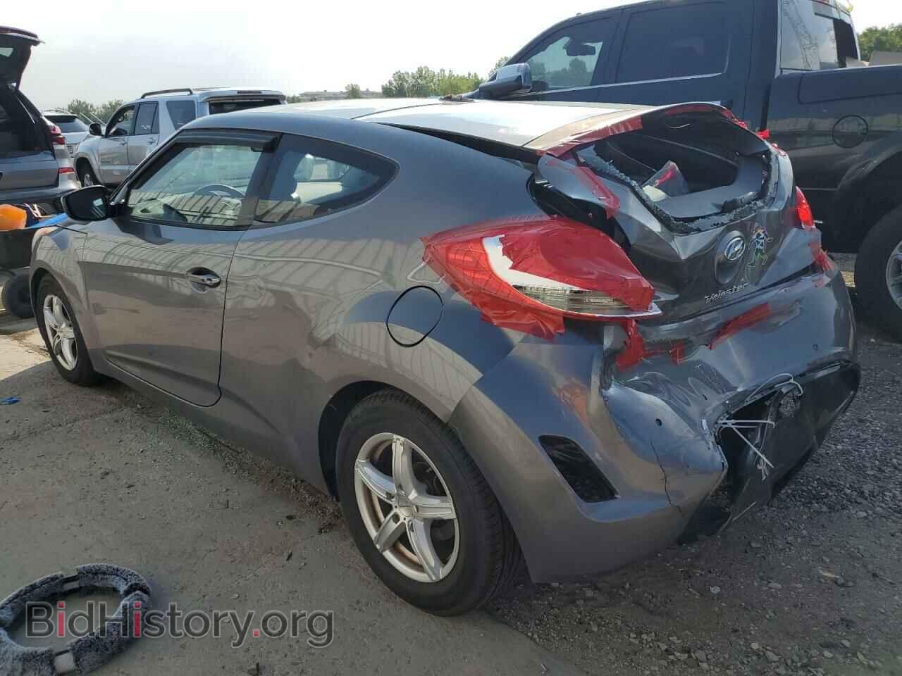 2012 HYUNDAI VELOSTER - VIN: KMHTC6AD2CU071945 - Фото 2