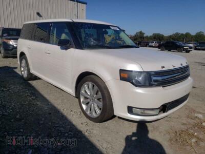 2014 Ford FLEX Flex SEL, white — VIN 2FMGK5C85EBD12906, Copart