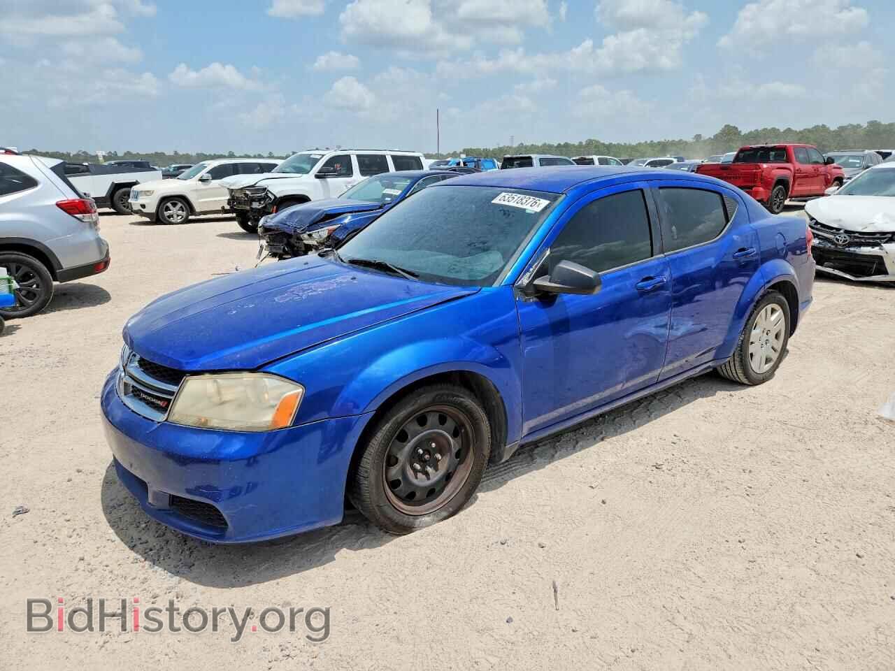 Фотография 1C3CDZAG4EN166750 - DODGE AVENGER 2014