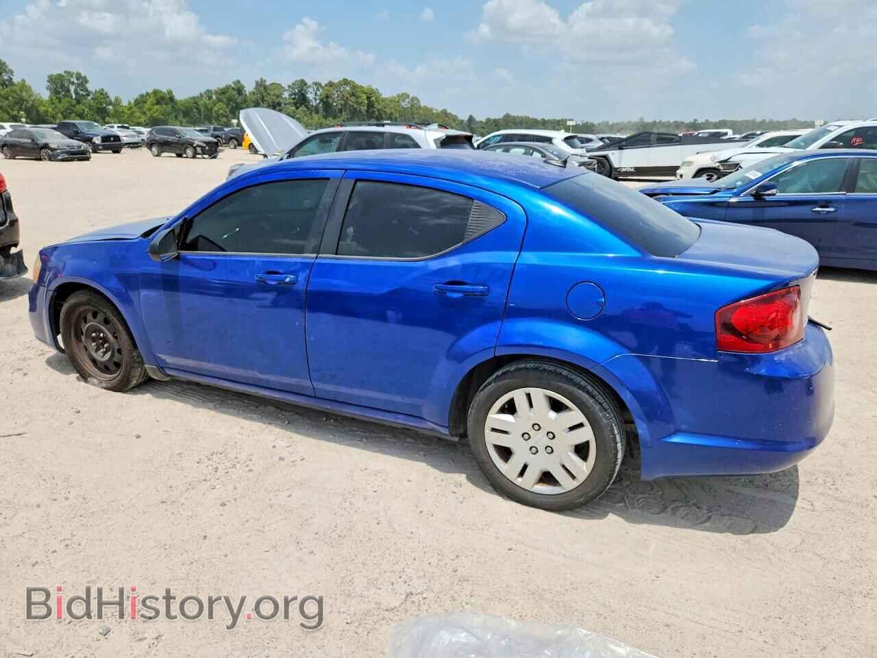 2014 DODGE AVENGER - VIN: 1C3CDZAG4EN166750 - Фото 2