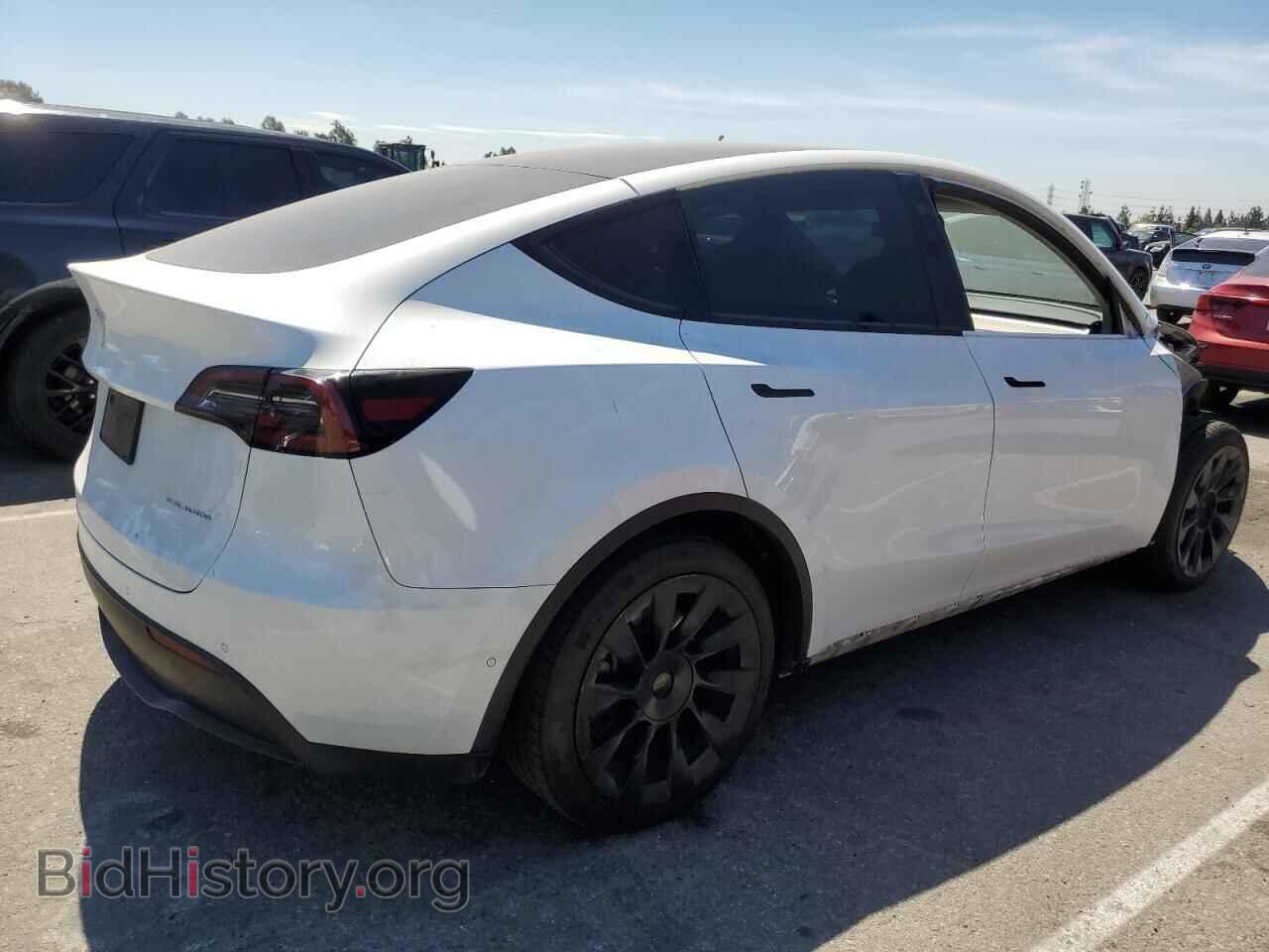 2021 TESLA MODEL Y - VIN: 5YJYGAEE6MF180004 - Фото 3