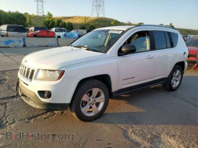 2014 Jeep COMPASS Sport, белый — VIN 1C4NJDBBXED828226, Copart