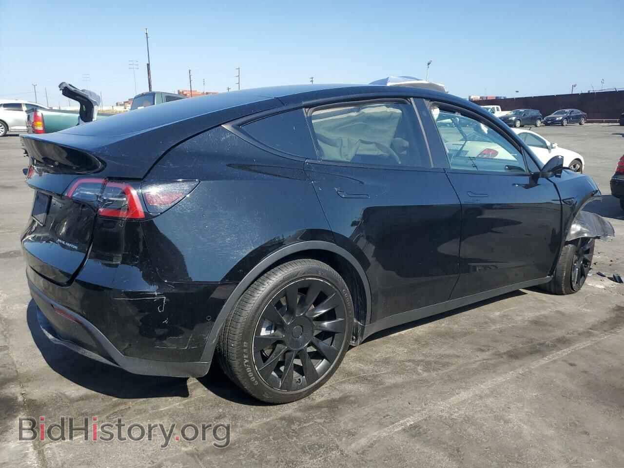 2022 TESLA MODEL Y - VIN: 7SAYGDEE3NF456354 - Фото 3