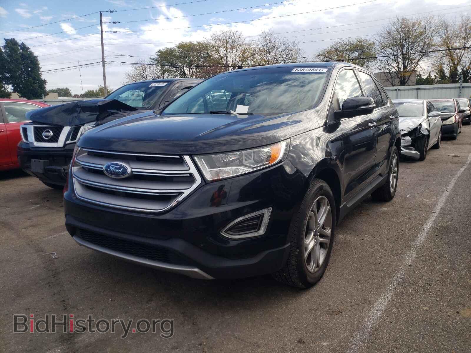 2016 FORD EDGE - VIN: 2FMPK4K90GBB83013 - Фото 2