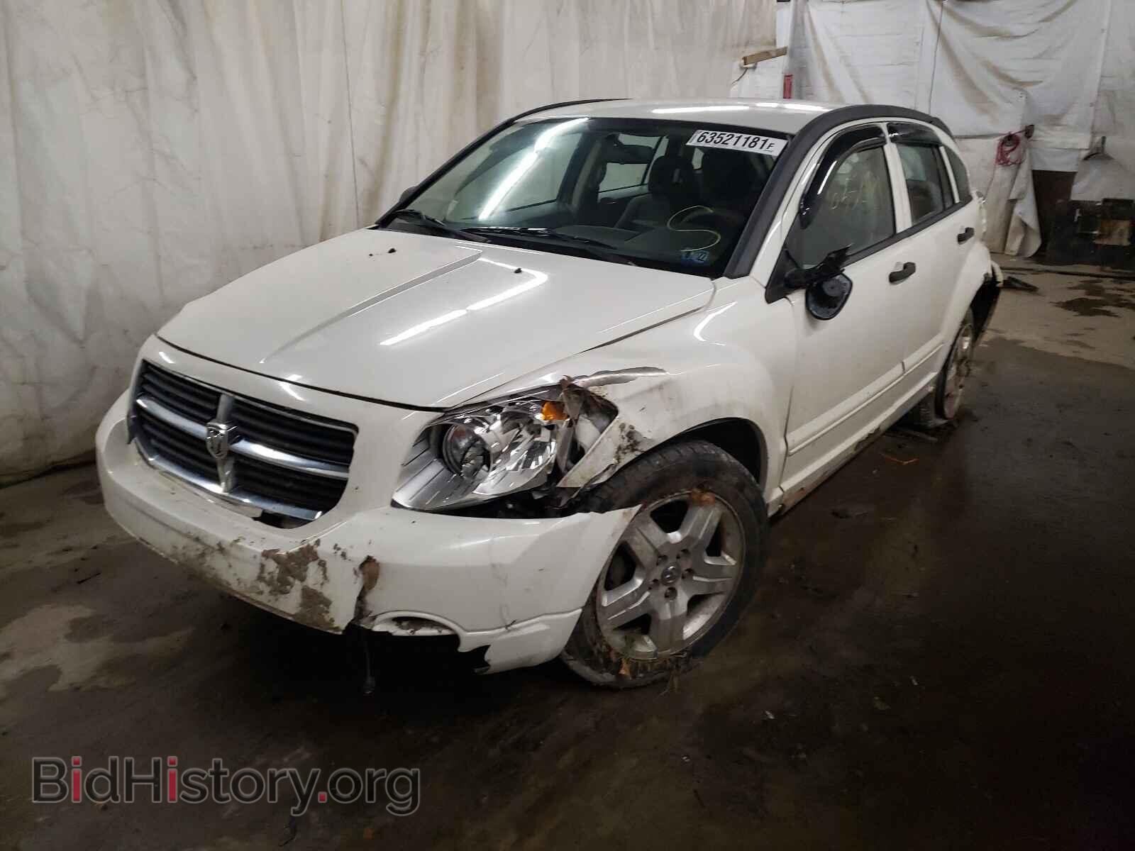 2007 DODGE CALIBER - VIN: 1B3HB48B37D281192 - Фото 2