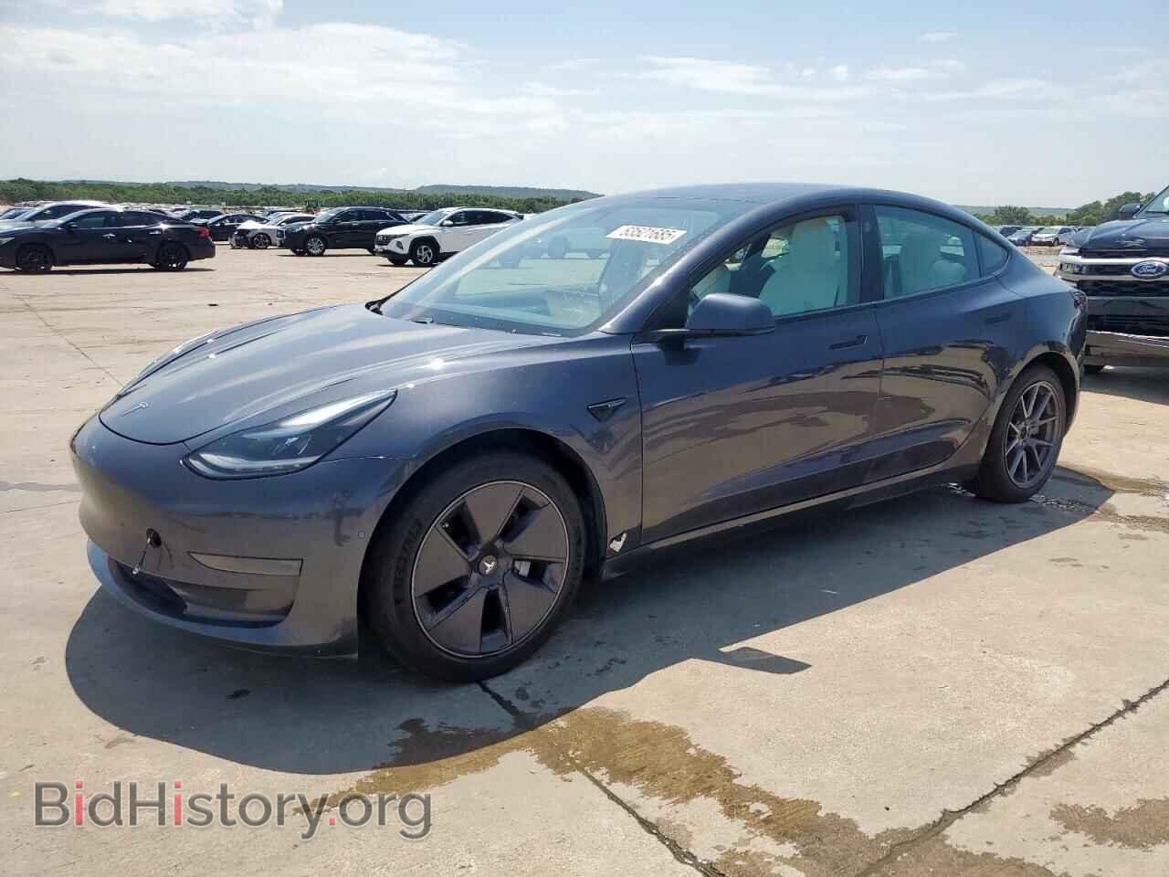 Photo 5YJ3E1EA6MF977964 - TESLA MODEL 3 2021