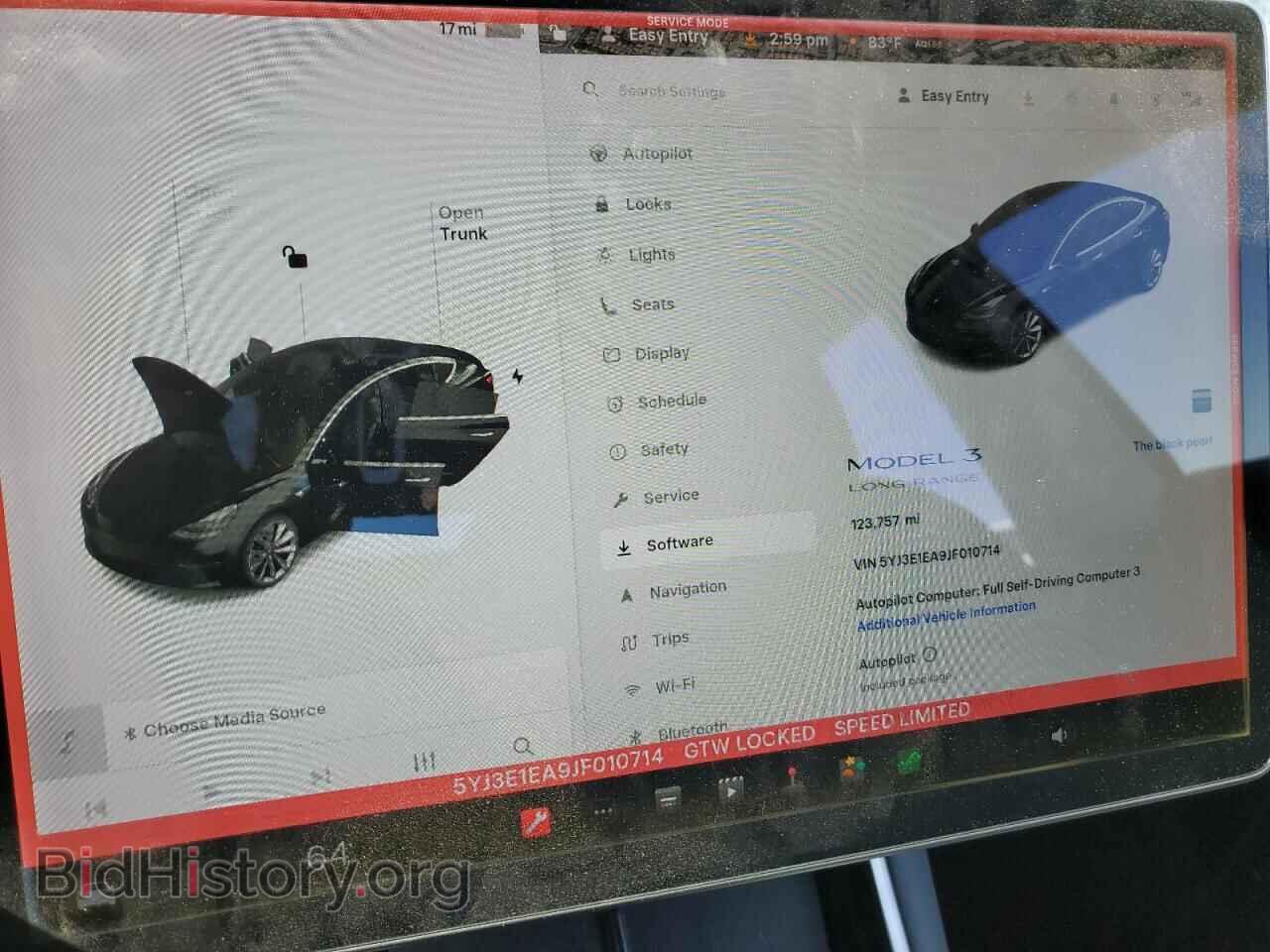 2018 TESLA MODEL 3 - VIN: 5YJ3E1EA9JF010714 - Фото 9
