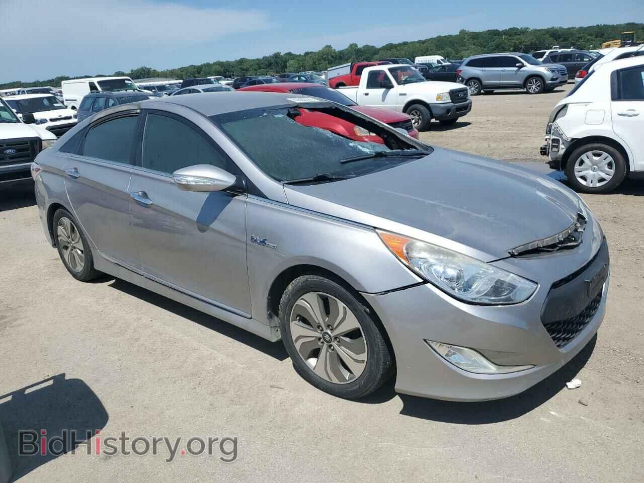 2013 HYUNDAI SONATA - VIN: KMHEC4A40DA090493 - Фото 4