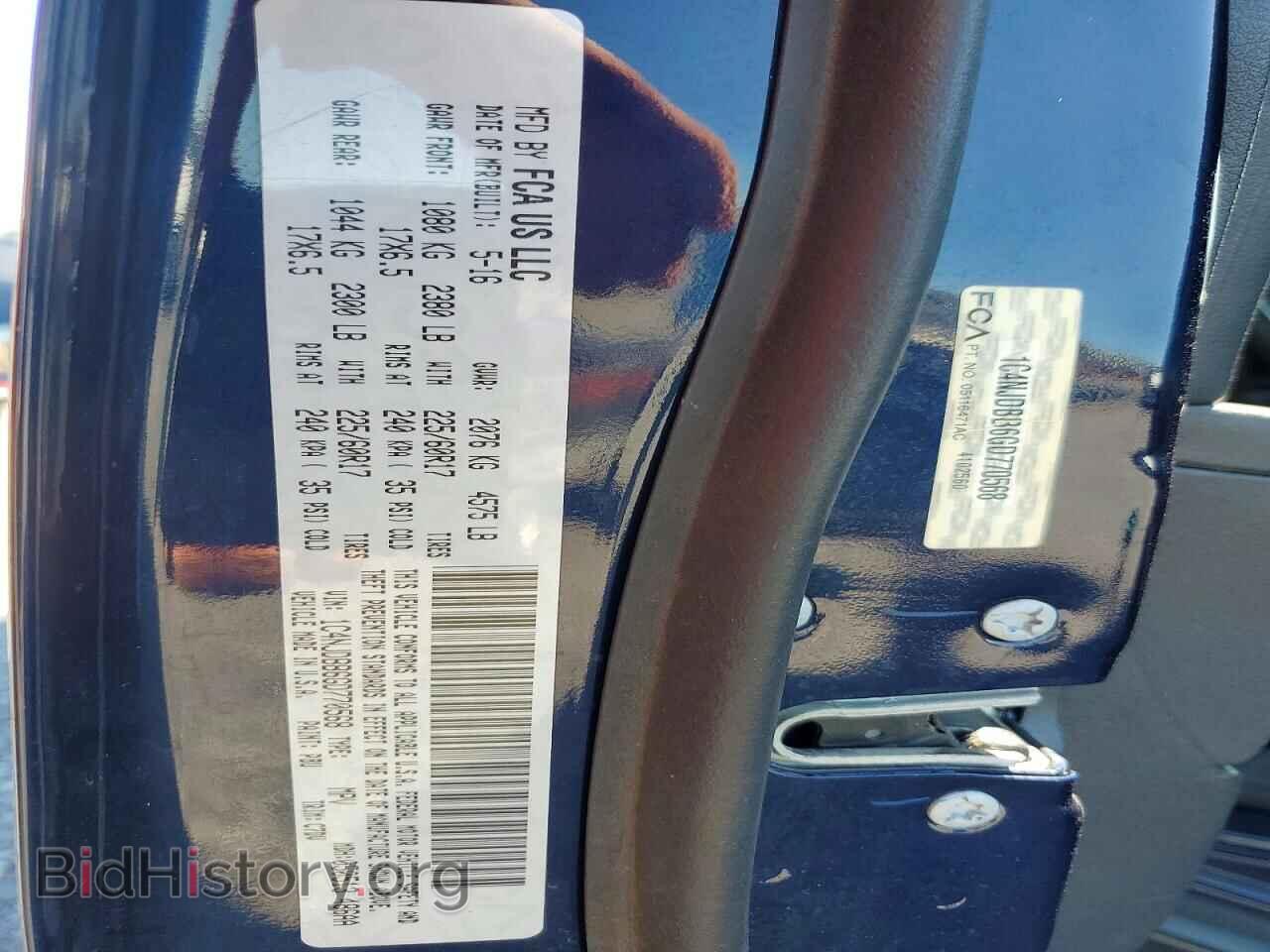 2016 JEEP COMPASS - VIN: 1C4NJDBB6GD770568 - Фото 13