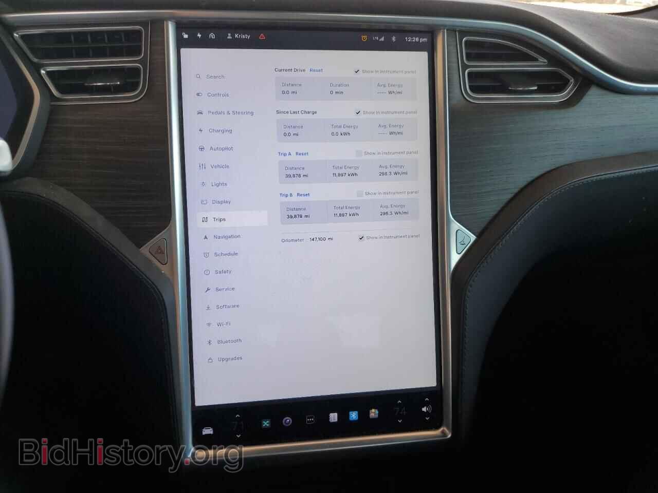 2015 TESLA MODEL S - VIN: 5YJSA1H11FF094876 - Photo 9