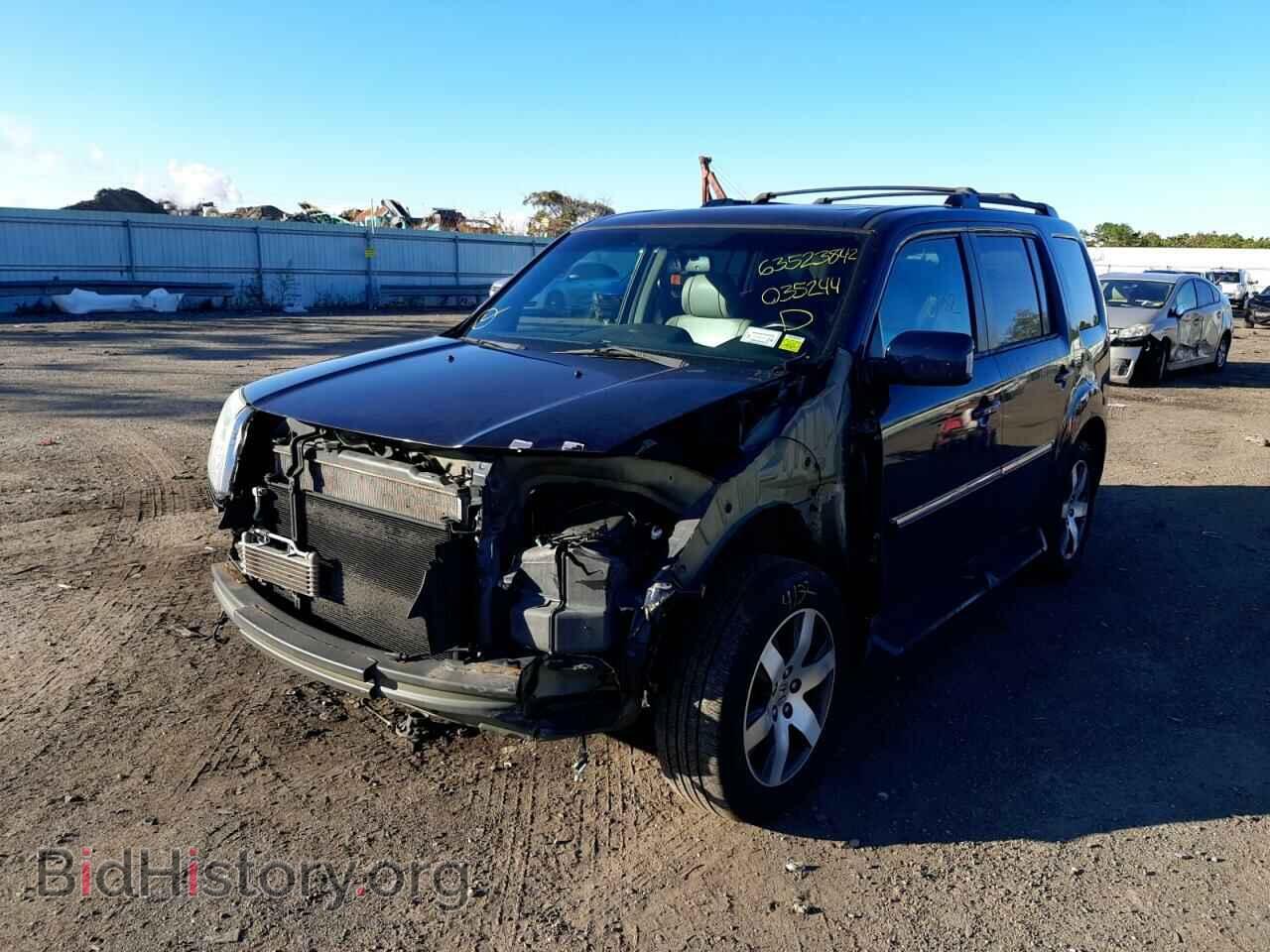 2012 HONDA PILOT - VIN: 5FNYF4H91CB035244 - Фото 2